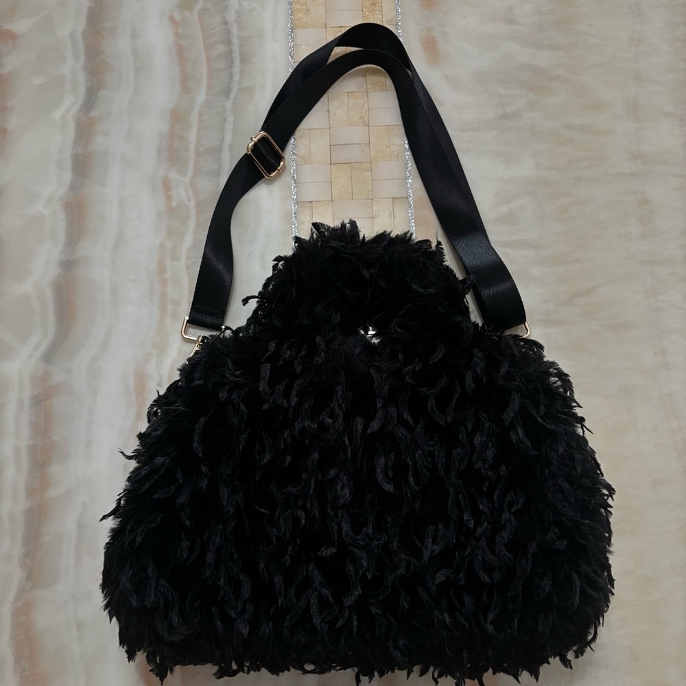 Micalle Micalle Shaggy Bag NWT